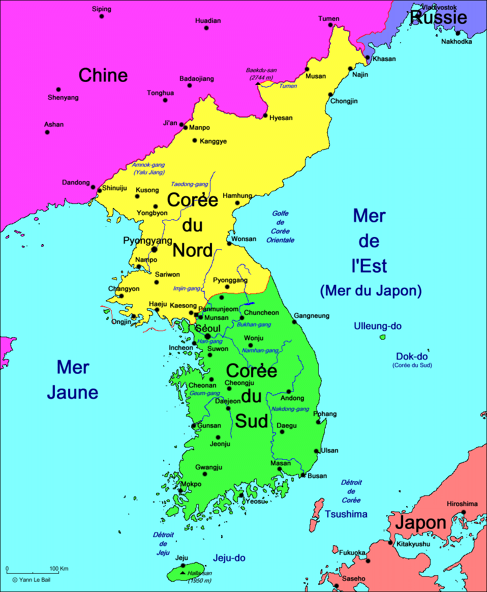 coree-du-nord-carte